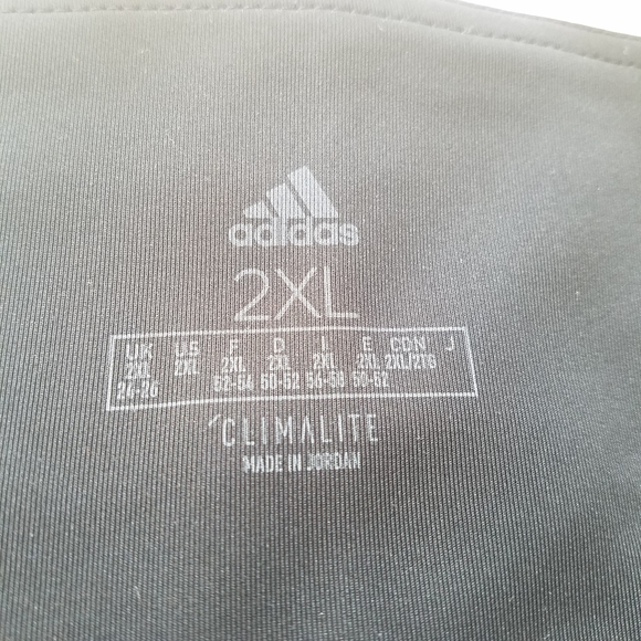 Adidas 3 Stripe Climalite Compression Shorts Black - Picture 4 of 8